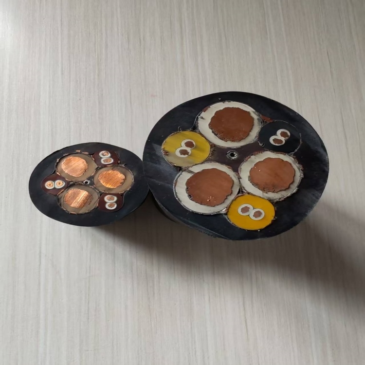 矿用充电桩电缆 结构图