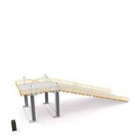 CW-Z484测试机器人最大斜坡角度设备试验台