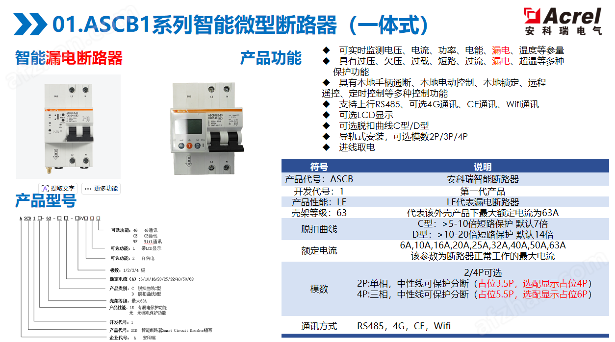 智能斷路器-工廠企業(yè)安全用電