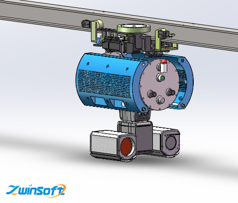 挂轨式防爆机器人